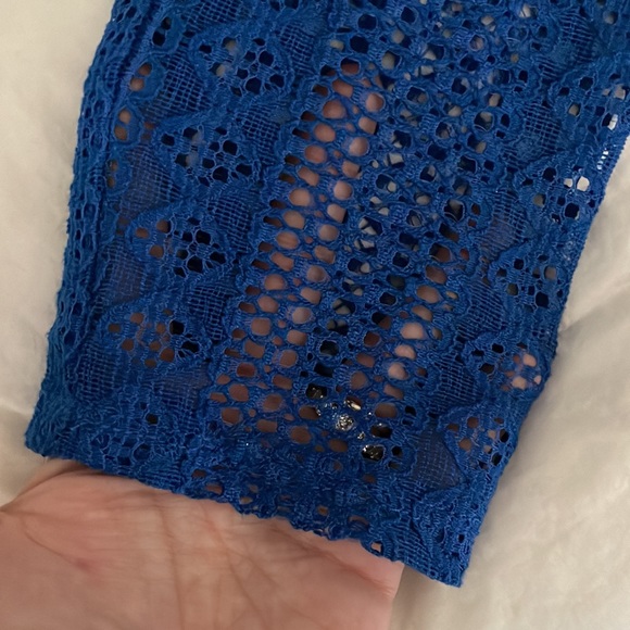 Ruby Rox Tween Teen Girls Dress in small. NEW NWT approx 6-7 years old Blue - Picture 4 of 6